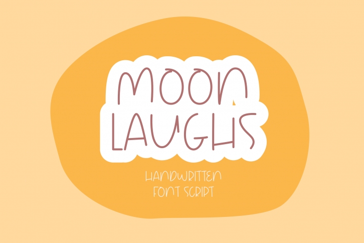 Moon Laughs Font Download