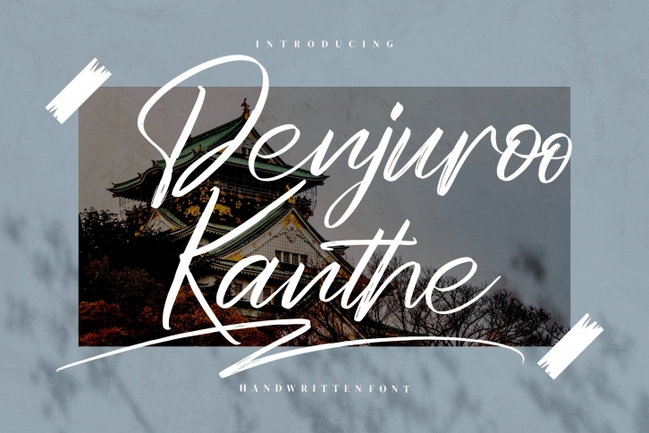 Denjuroo Kanthe Font Download