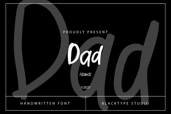 Dad Font Download