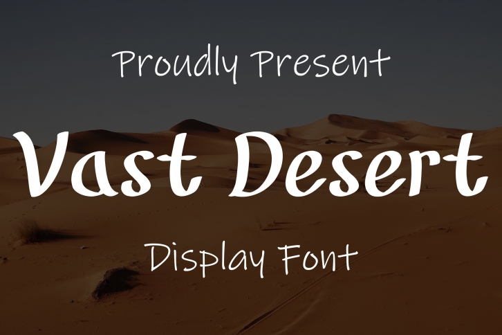 Vast Desert Font Download