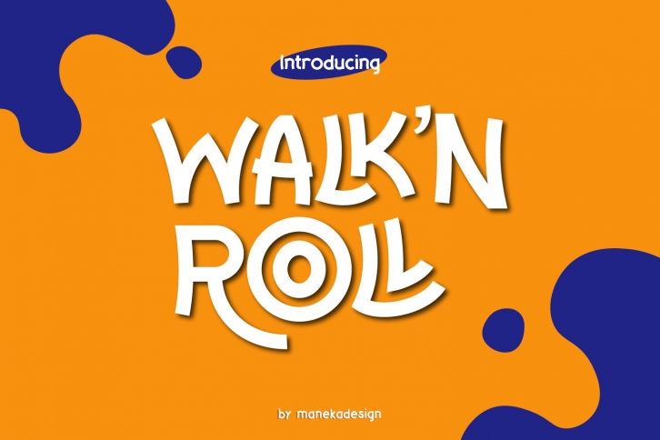 Walk N Roll Font Download