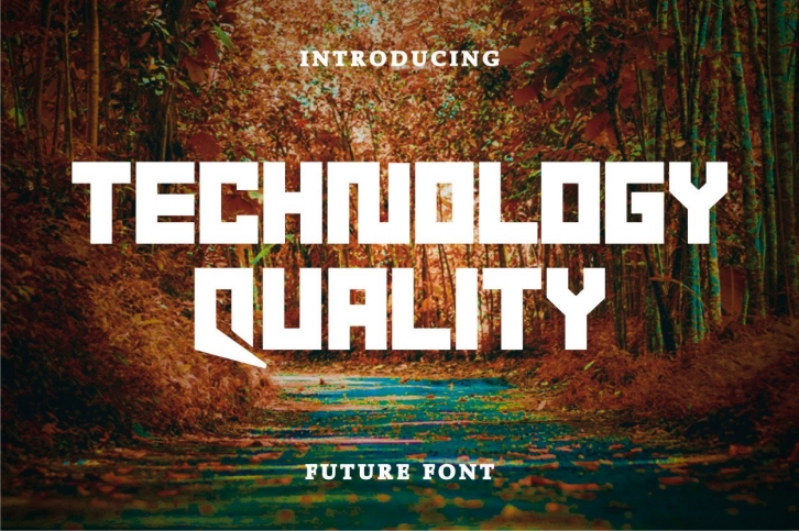 Technology Quality Font Download