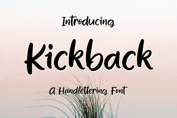 Kickback Font Download