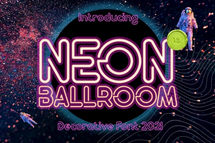 Neon Ballroom Font Download