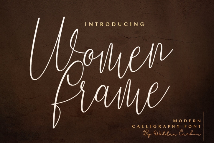 Women Frame Font Download