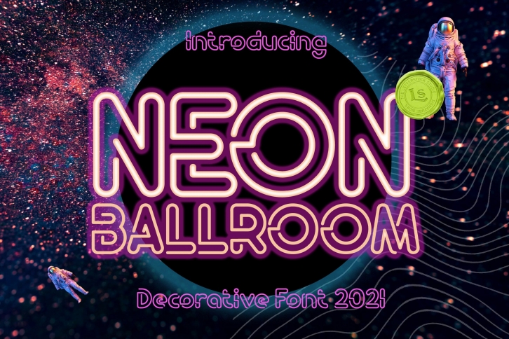 Neon Ballroom Font Download