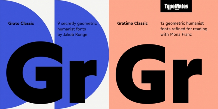 Grato & Gratimo Classic Font Download
