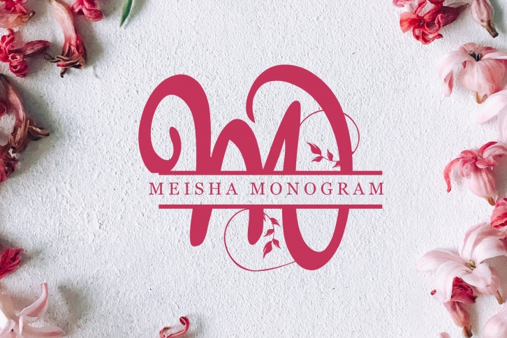 Meisha Monogram Font Download