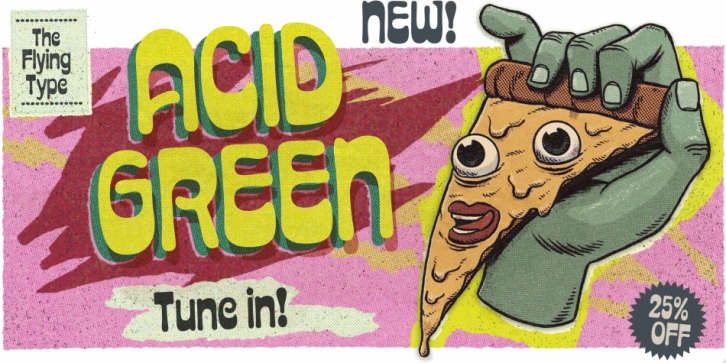 Acid Green Font Download