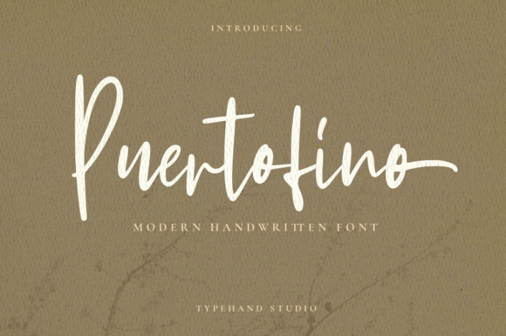 Puertofino - Modern Handwritten Font Download