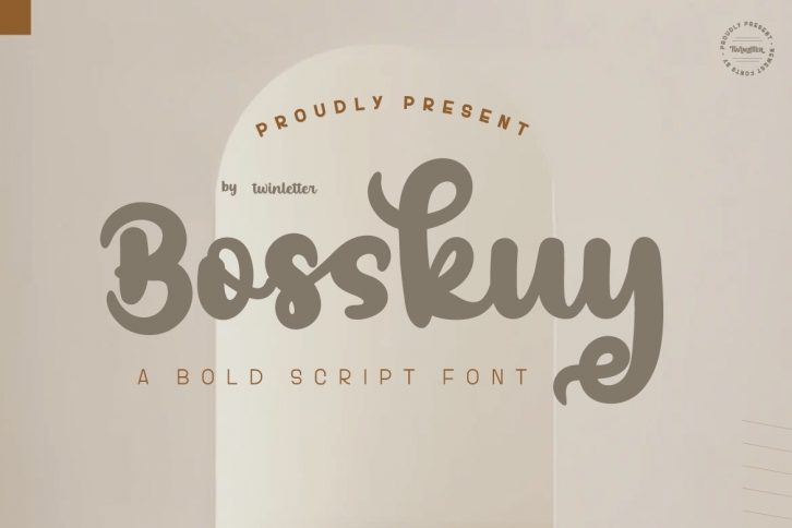 Bosskuy Personal Font Download