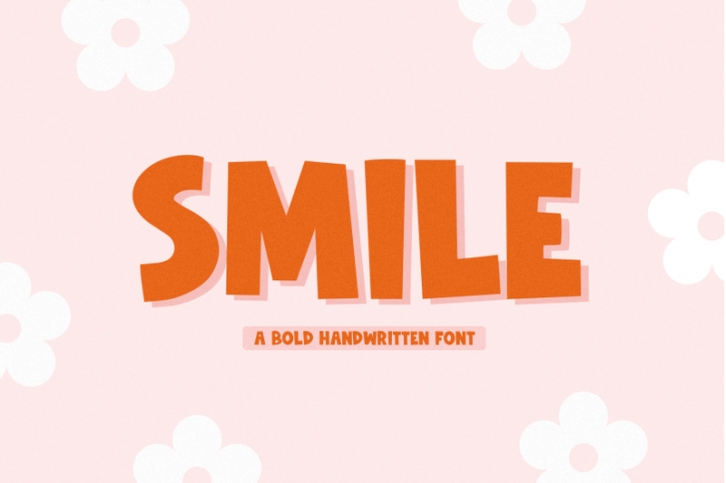 Smile - Handwritten Font with Extras! Font Download