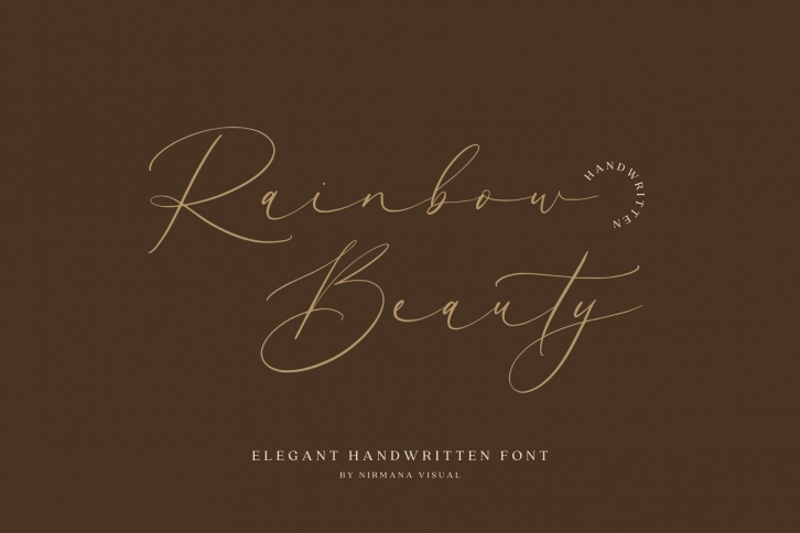 Rainbow Beauty Font Download
