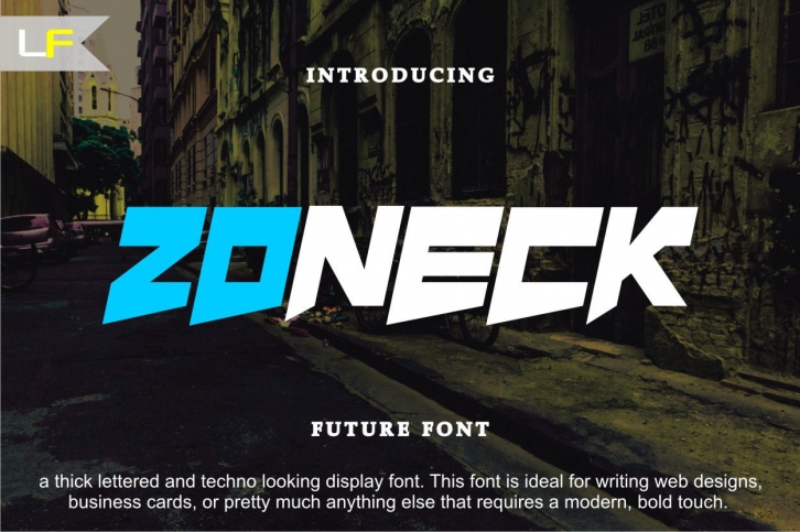 Zoneck Font Download