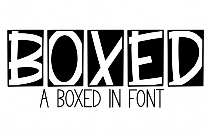 Boxed Font Download