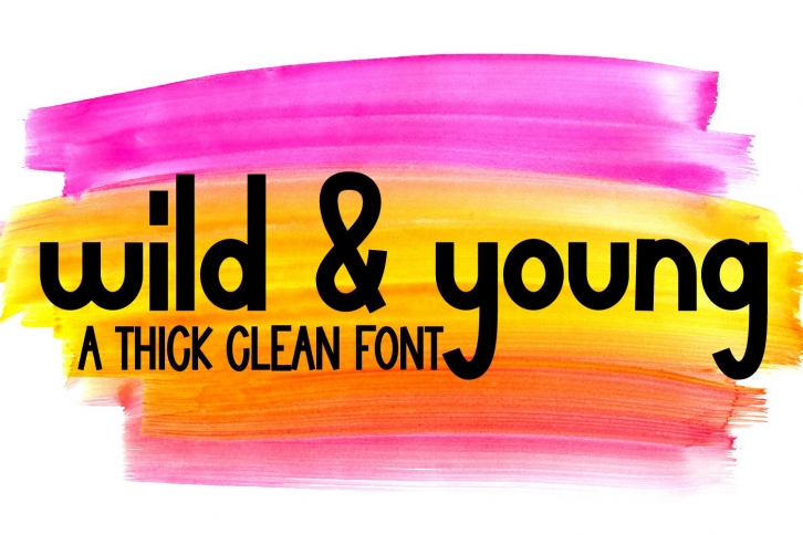 Wild and Young Font Download