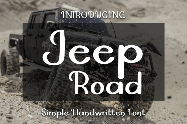 Jeep Road Font Download
