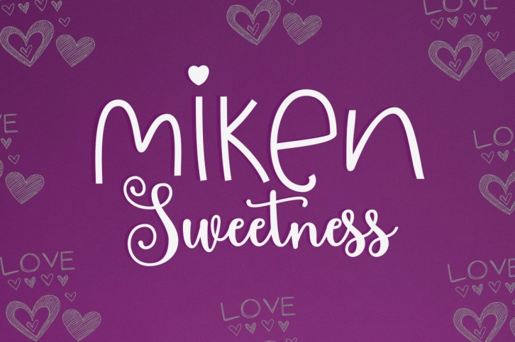 Miken Sweetness Font Download