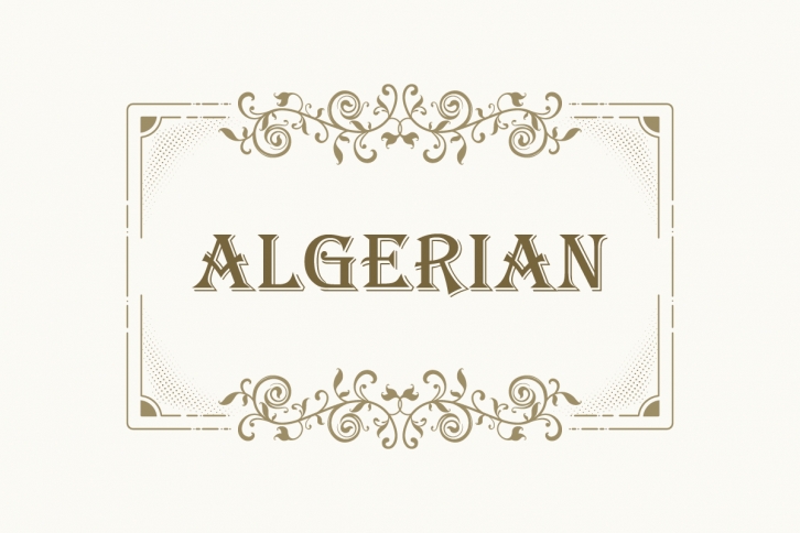 Algerian Font Download