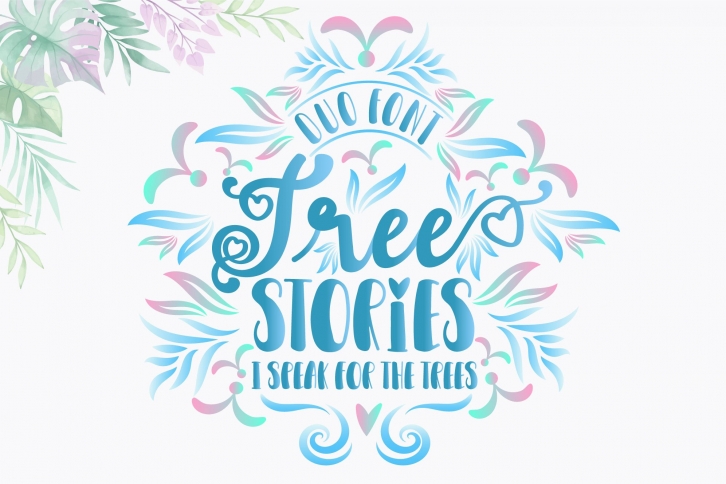 Tree Stories Font Download