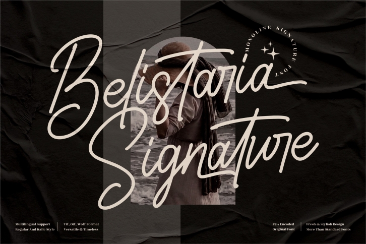 Belistaria Signature Font Download