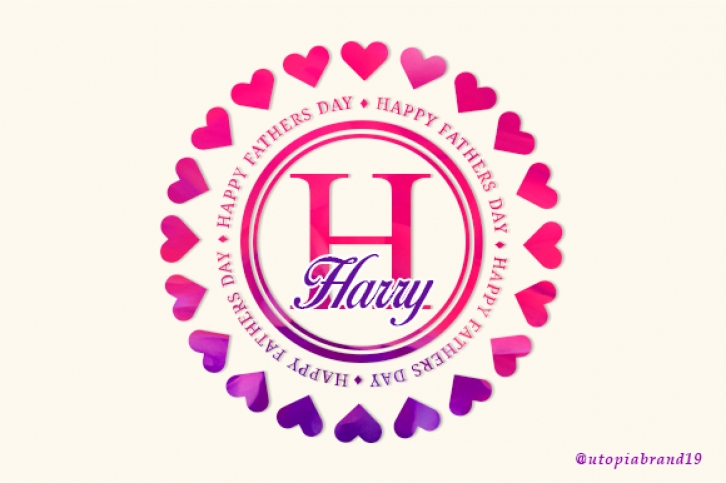 Happy Fathers Day Font Download