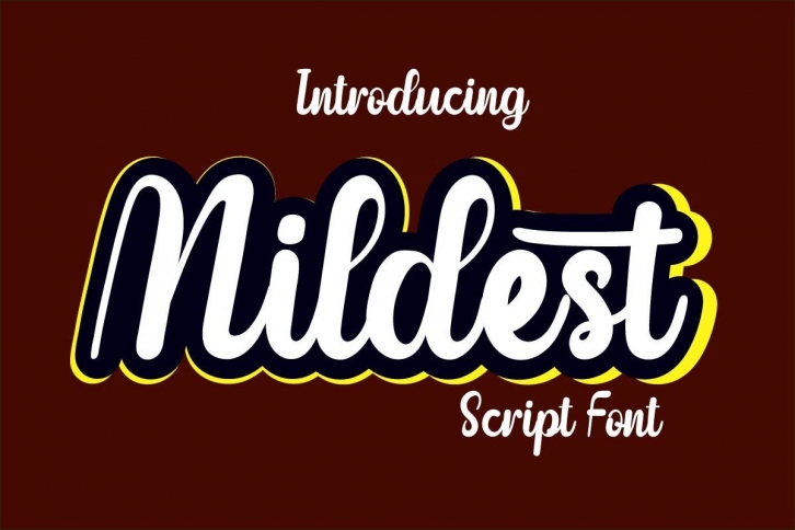 Mildest Font Download