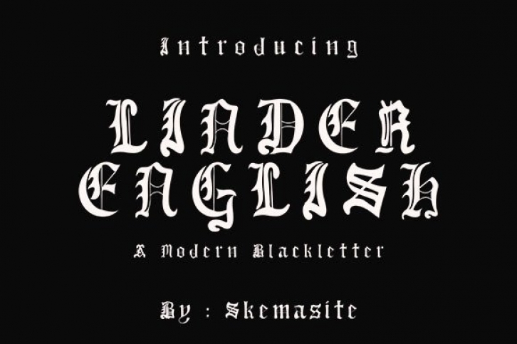 Linder English Font Download