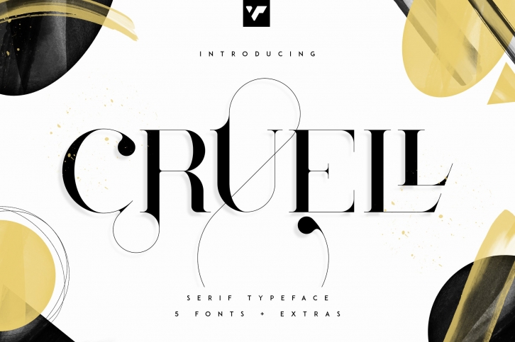 Cruell Serif Typeface Font Download