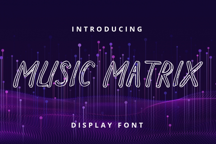 Music Matrix Font Download