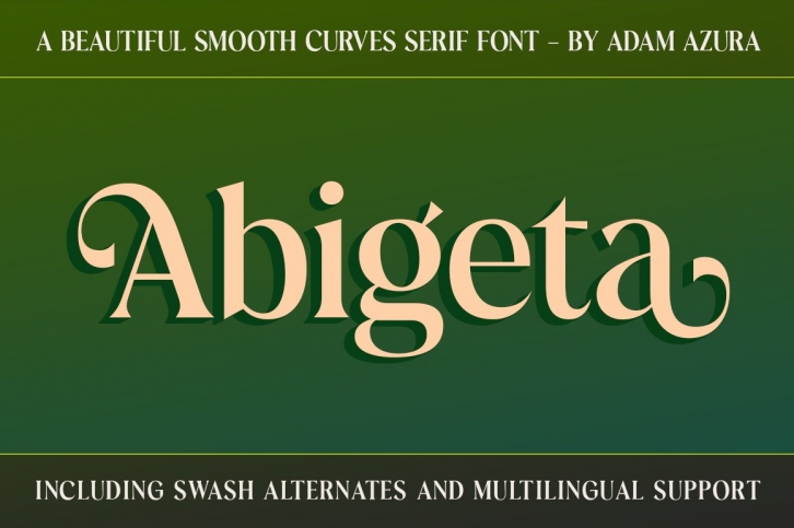 Abigeta Display Font Download