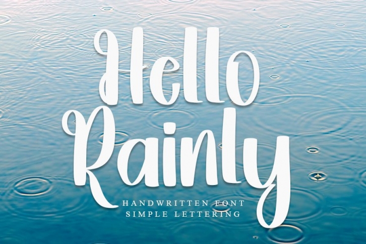Hello Rainly Font Download