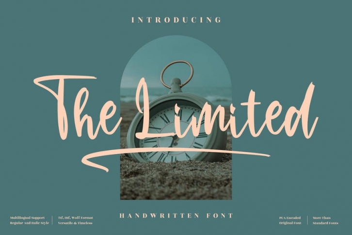 The Limited Handwritten LS Font Download