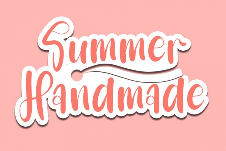 Summer Handmade Font Download