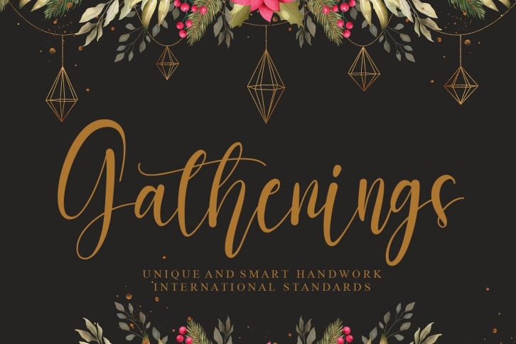 Gatherings Font Download
