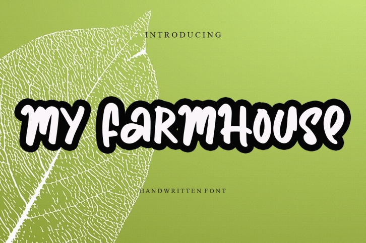 My Farmhouse Font Download