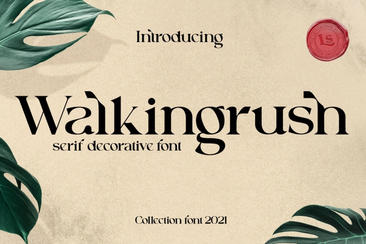 Walkingrush Font Download