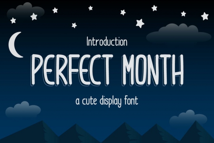 MS - Perfect Month Font Download