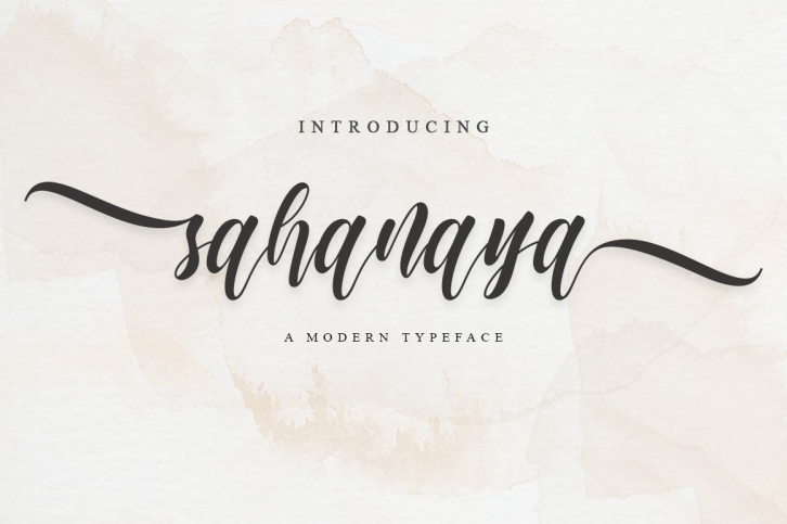 Sahanaya Script Font Download