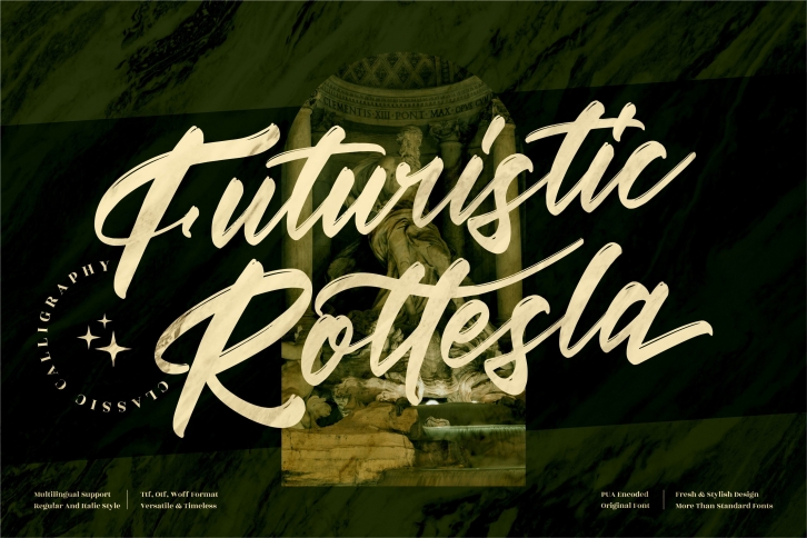 Futuristic Rottesla Font Download