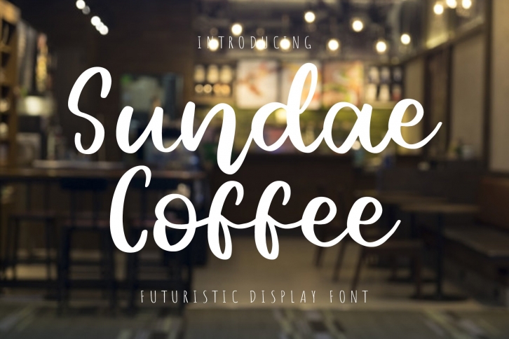 Sundae Coffee Font Download