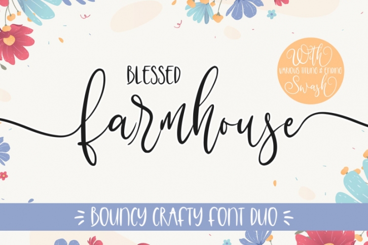 Blessed Farmhouse Font Download