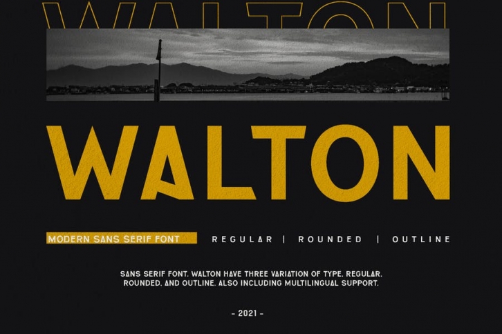 WALTON elegant business Font Font Download