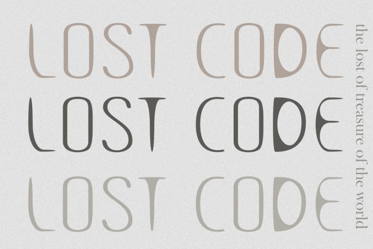 The Lost Code Font Download