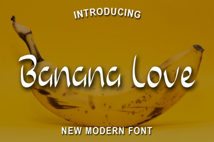Banana Love Font Download