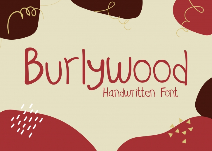 Burlywood Font Download