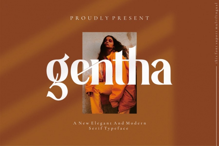 Gentha - Serif Font Font Download