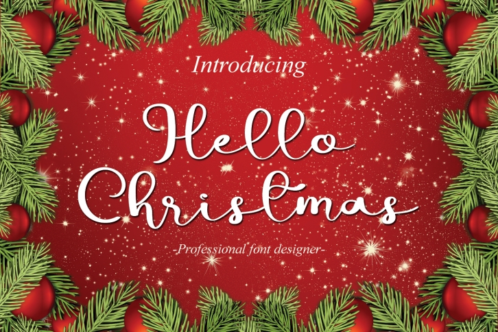 Hello Christmas Font Download