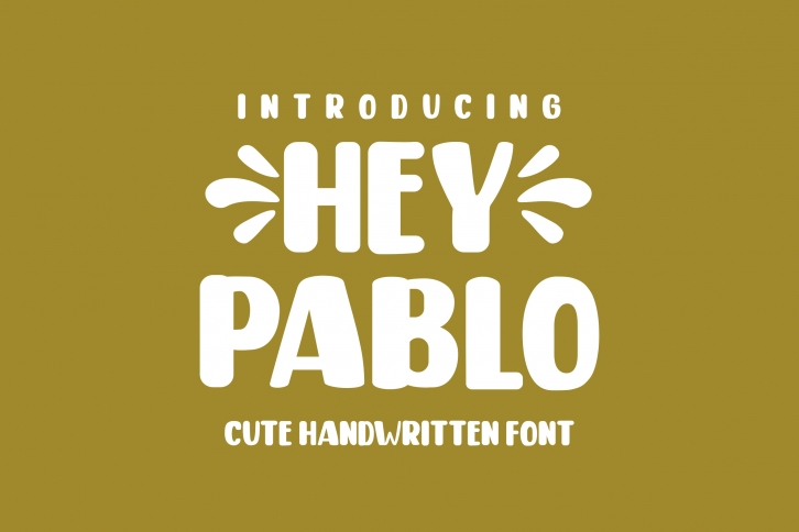 Hey Pablo Font Download