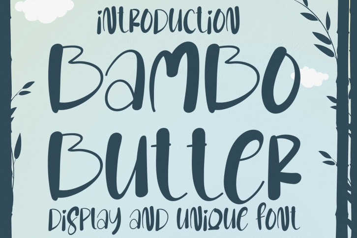 Bambo Butter Font Download